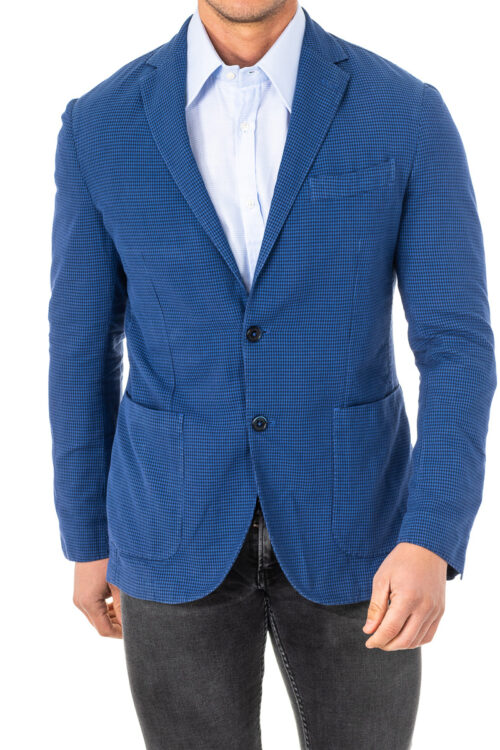 Blazer manica lunga con collo a revers HMJA01 uomo