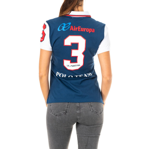 Polo da donna a maniche corte con collo a revers 2WP165