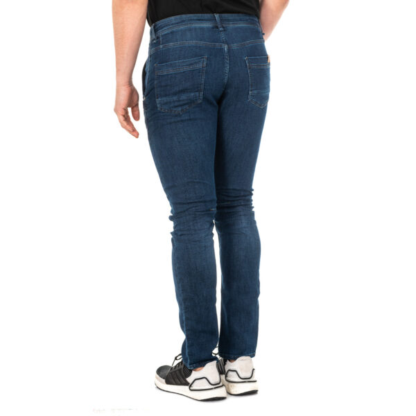 Pantaloni lunghi da uomo in denim con orli a taglio dritto JMT010