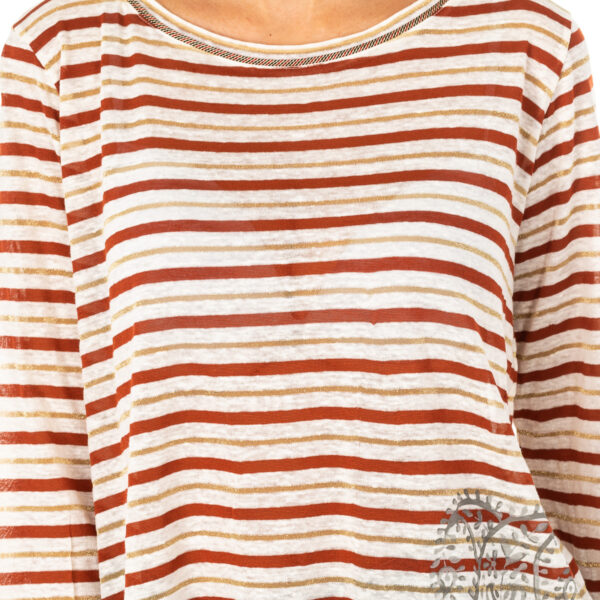 T-shirt da donna girocollo a manica lunga LWRE01