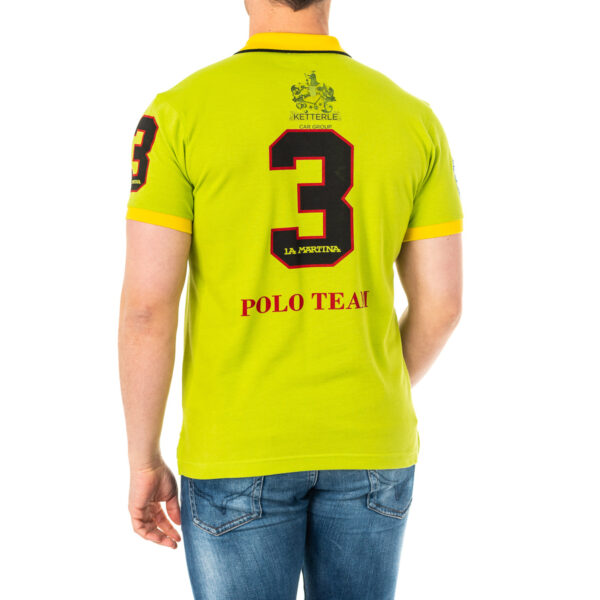 Polo a manica corta con collo a revers 2MPS55 da uomo