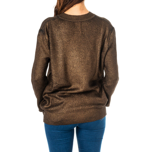 Maglia da donna scollo a V manica lunga KWS005