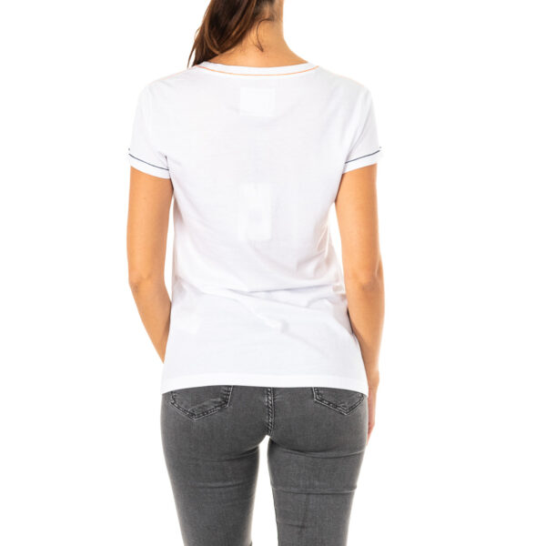 T-shirt da donna a manica corta con girocollo LWR309