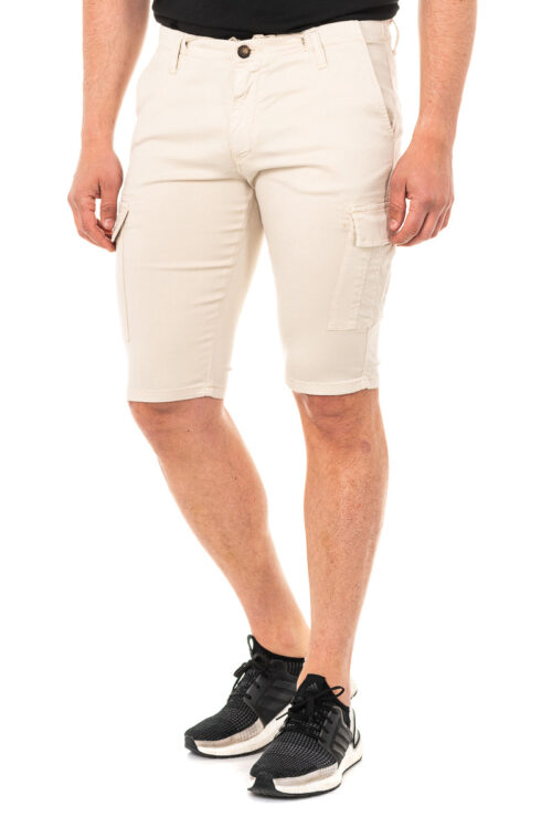 Bermuda multitasche con passanti per cintura e coulisse regolabile LMB006 uomo
