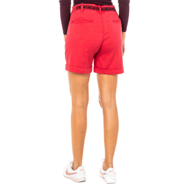 Pantaloncini con fondo orlato e passanti per cintura LWB001 da donna