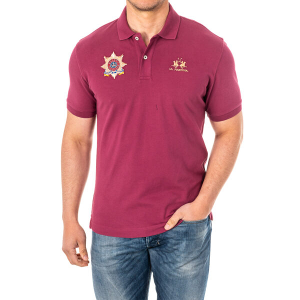 Polo manica corta con collo a revers 2MPT42 uomo