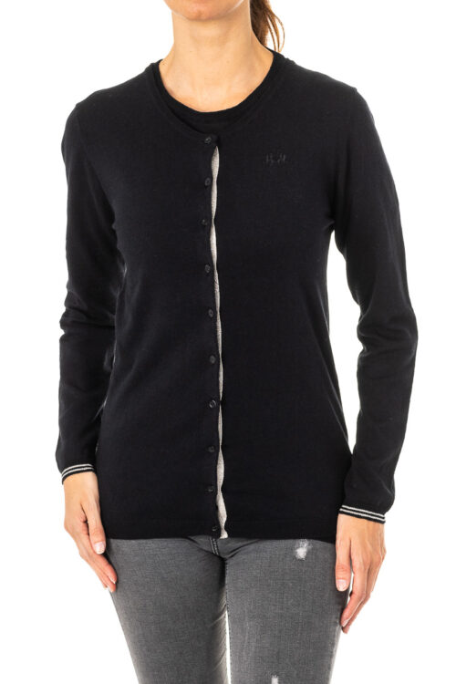 Giacca da donna in maglia con chiusura a bottoni LWS002