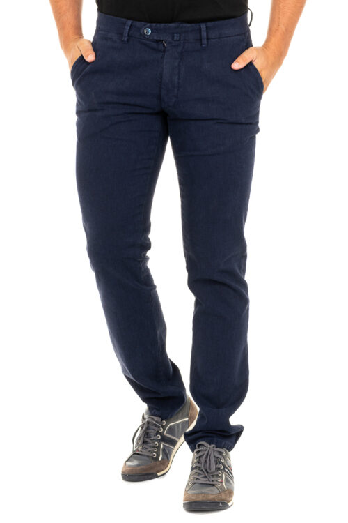 Pantalone lungo con basso con taglio dritto KMTA01 uomo
