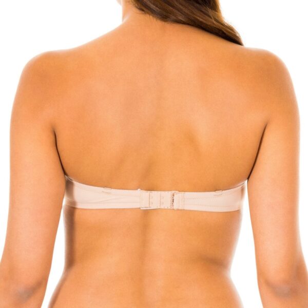 Reggiseno senza spalline da donna con imbottitura e ferretto F2660E