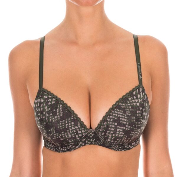 Reggiseno push up imbottito con ferretto e coppe F2892E da donna