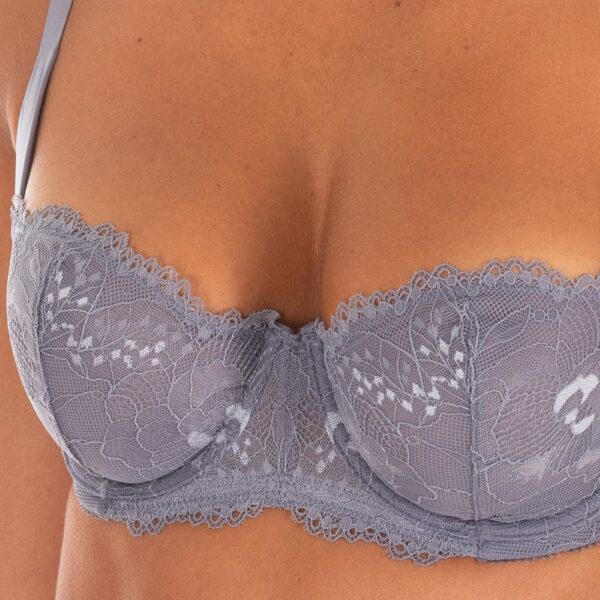 Reggiseno a balconcino con coppe e ferretto QF1197E donna