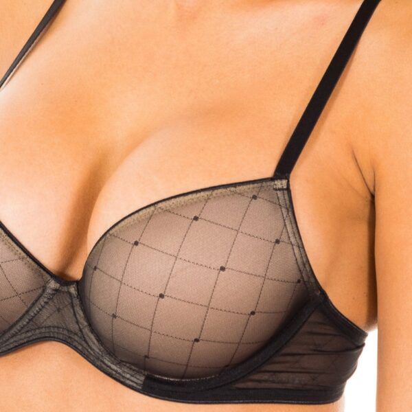 Reggiseno push up con coppe e ferretti F3693E donna