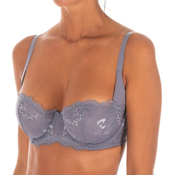 Reggiseno a balconcino con coppe e ferretto QF1197E donna
