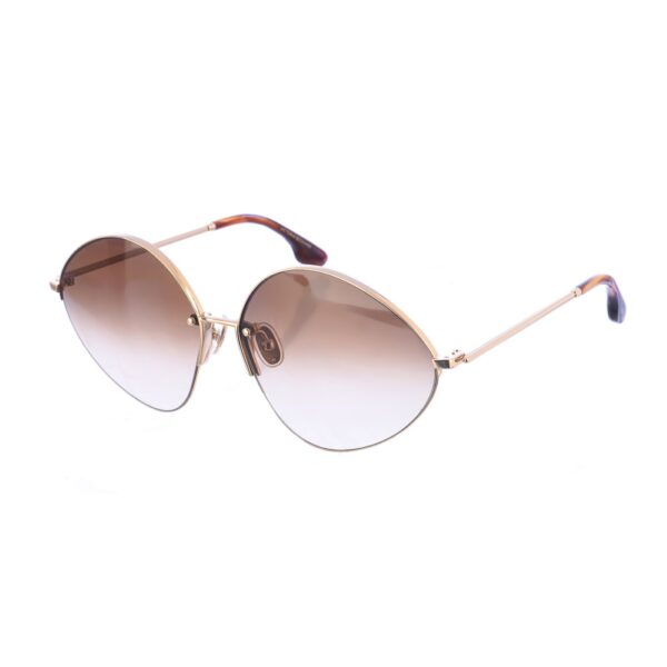 VB220S Occhiali da sole ovali in metallo per donna