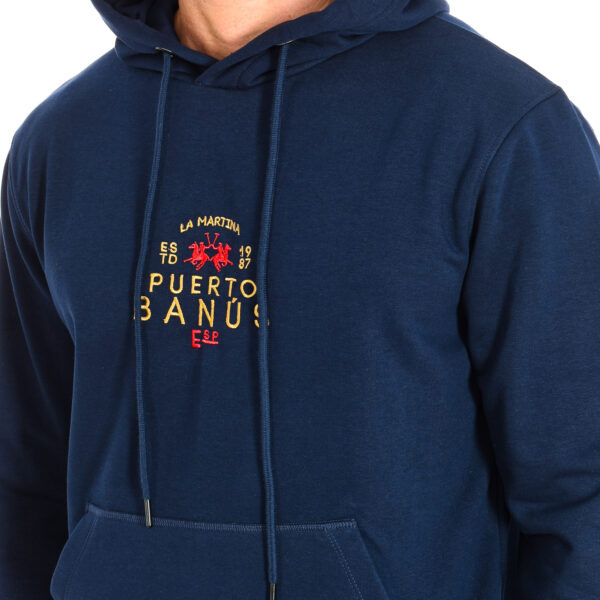 TMF608-FP225 Felpa con cappuccio da uomo