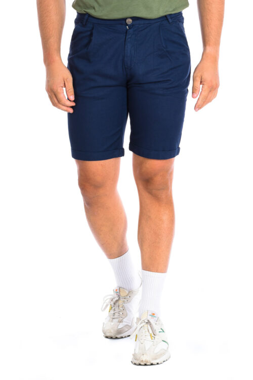 Bermuda con orlo a taglio dritto TMB004-TL121 da uomo