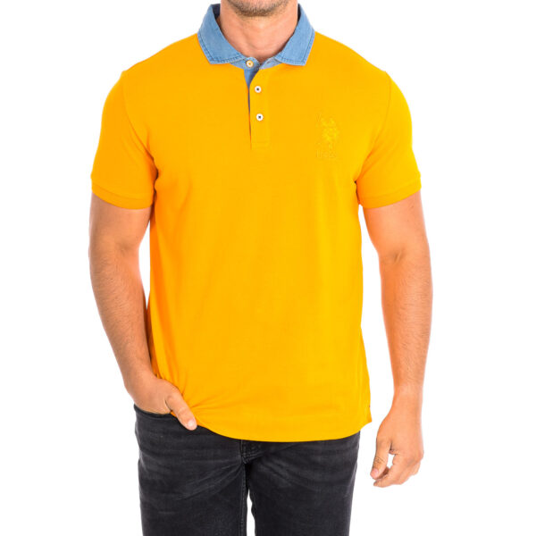 Polo manica corta DESM collo risvolto a contrasto 61460 uomo