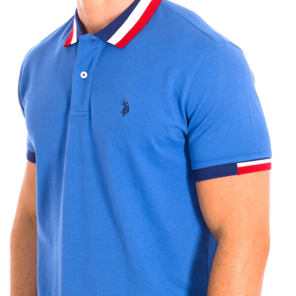 PROSCH3D Polo a maniche corte con colletto a contrasto 64775 Uomo