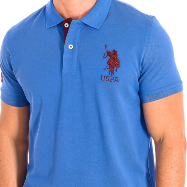 KORYCBAD Polo a maniche corte con colletto a contrasto 64779 Uomo