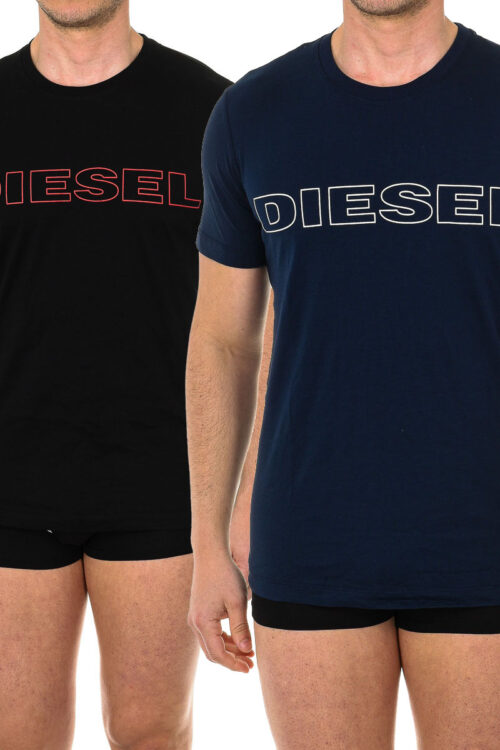 Pack-2 T-shirt uomo girocollo a maniche corte A02117-0DARX