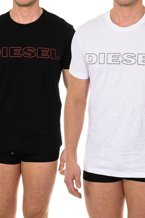 Pack-2 T-shirt uomo girocollo a maniche corte A02117-0DARX