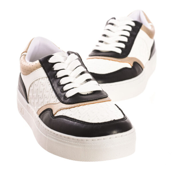 Sneakers con plateau 4A3701EX097 Donna