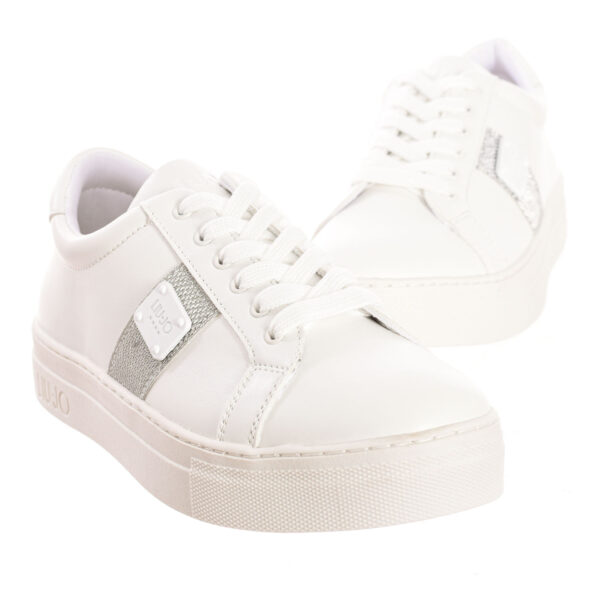 Sneakers con plateau 4A3707EX016 Donna
