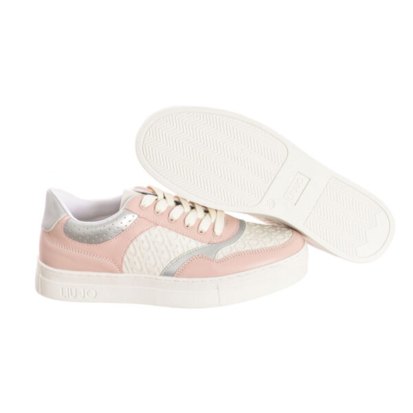 Sneakers con plateau 4A3701EX097 Donna
