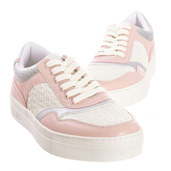 Sneakers con plateau 4A3701EX097 Donna