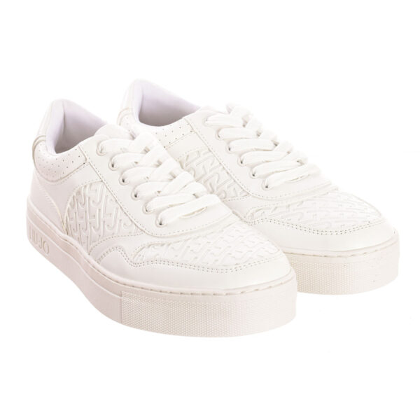 Sneakers con plateau 4A3701EX014 Donna