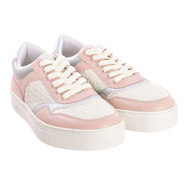 Sneakers con plateau 4A3701EX097 Donna