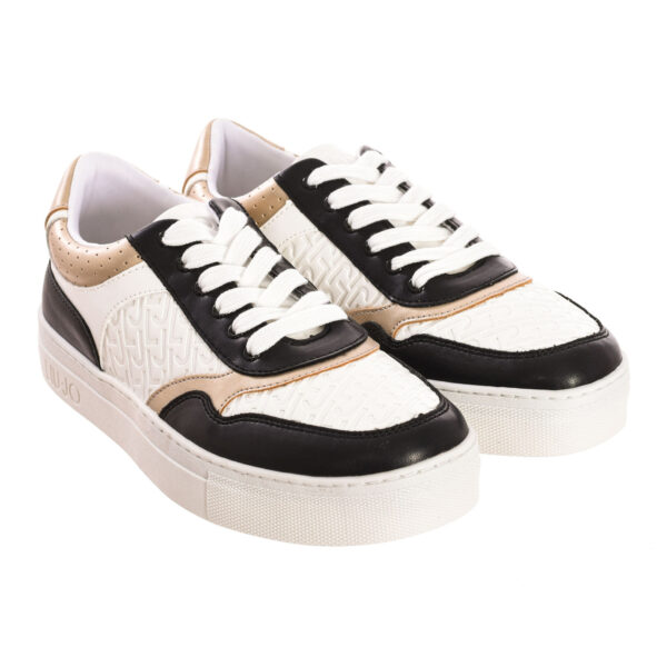 Sneakers con plateau 4A3701EX097 Donna