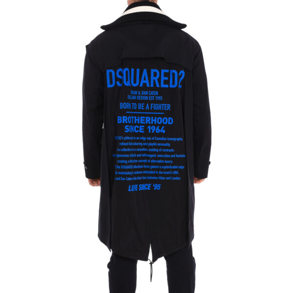 S74AH0094-S40320 Trench doppio strato da uomo