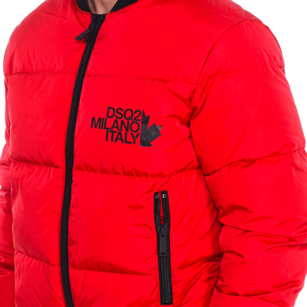 Giacca imbottita con collo rotondo da uomo S74AM1088-S53140