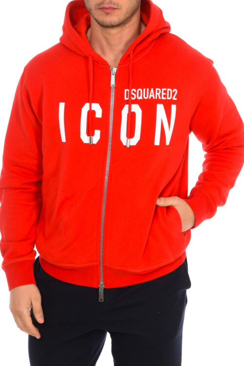 Felpa con cappuccio e zip da uomo S79HG0002-S25042