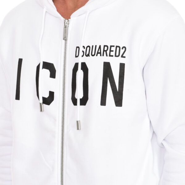 Felpa con cappuccio e zip da uomo S79HG0002-S25042
