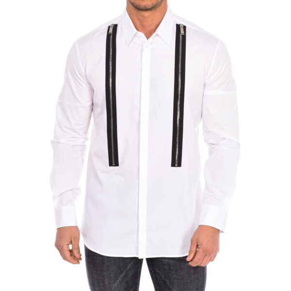 Camicia a maniche lunghe da uomo S71DM0458-S36275