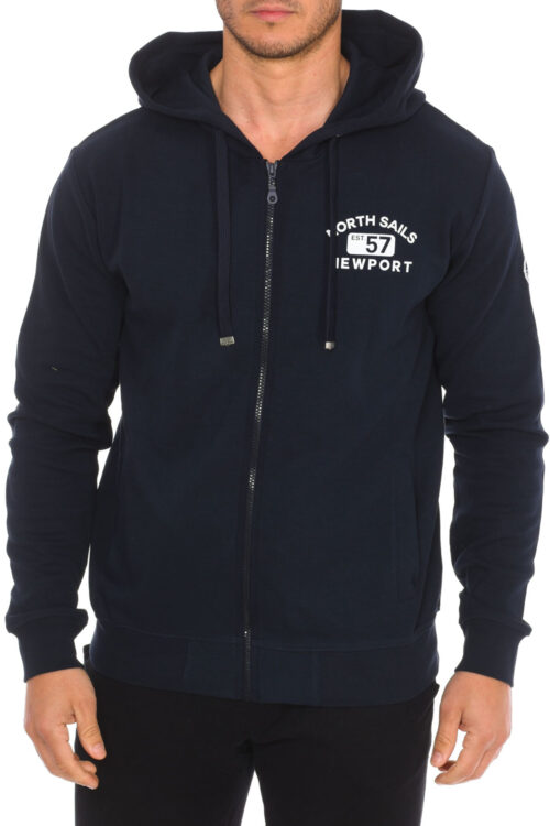 Felpa con cappuccio con zip 902299TR0 uomo