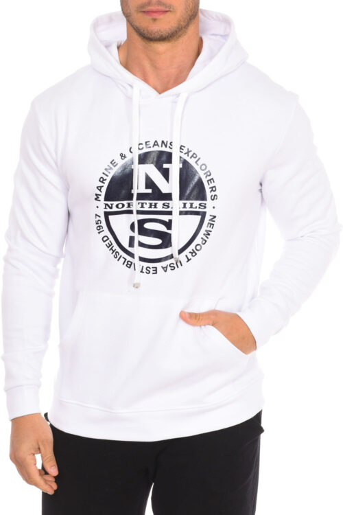 Felpa con cappuccio 9022980 uomo