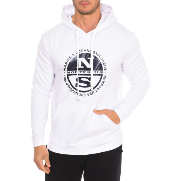 Felpa con cappuccio 9022980 uomo