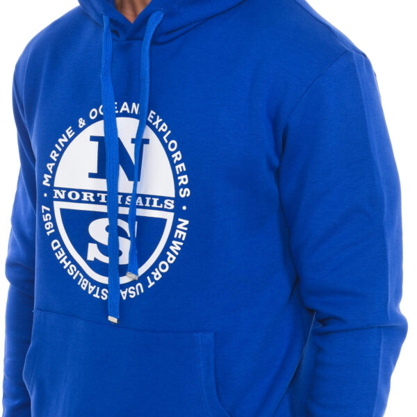 Felpa con cappuccio 9022980 uomo