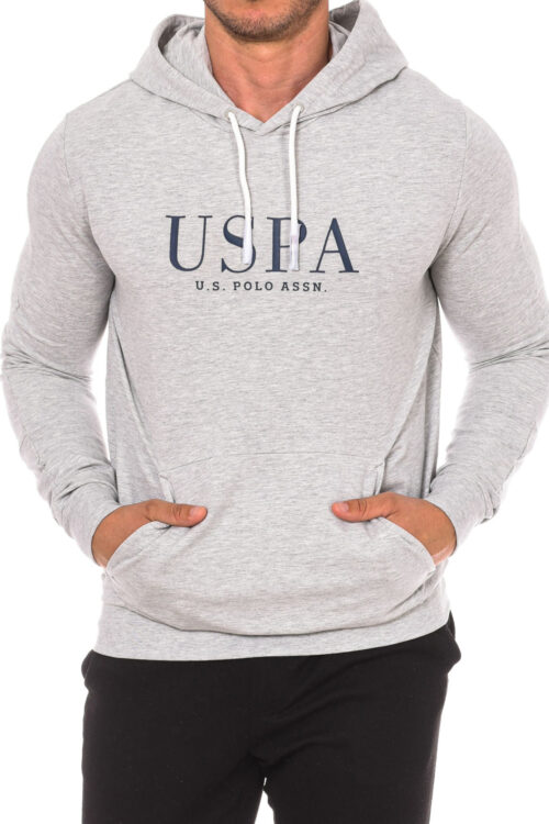 Felpa con cappuccio 67934 uomo
