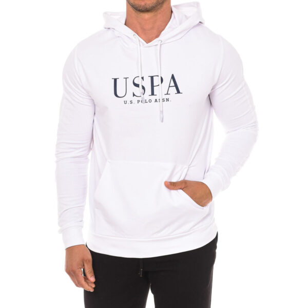 Felpa con cappuccio 67934 uomo