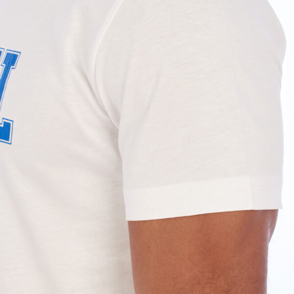 T-shirt stampata da uomo a maniche corte A03824-40GRAI