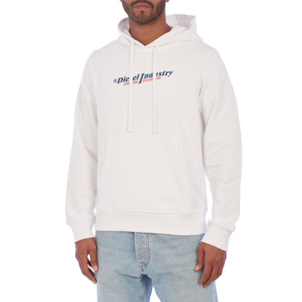 Felpa con cappuccio con stampa logo A12751-1RIAJH uomo