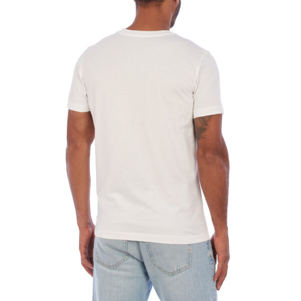 T-shirt stampata da uomo a maniche corte A03824-40GRAI