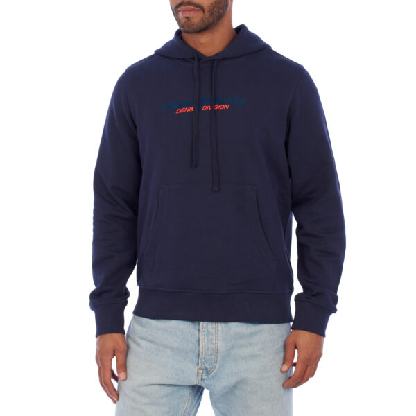 Felpa con cappuccio con stampa logo A12751-1RIAJH uomo