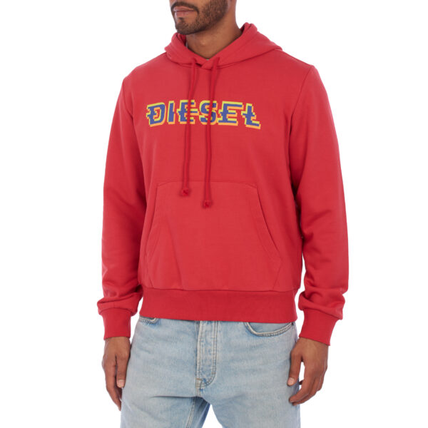 Felpa con cappuccio con stampa logo A06510-00HAYT uomo
