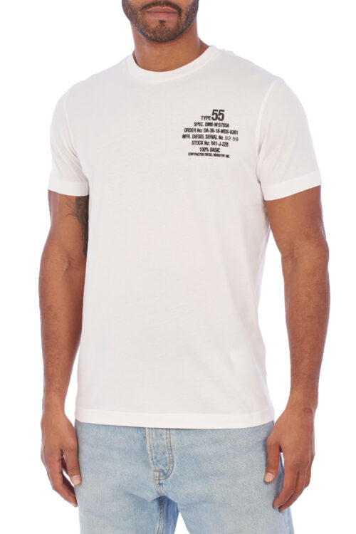 T-shirt manica corta A06498-80GRAI uomo
