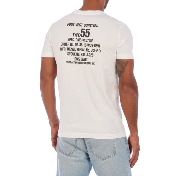 T-shirt manica corta A06498-80GRAI uomo